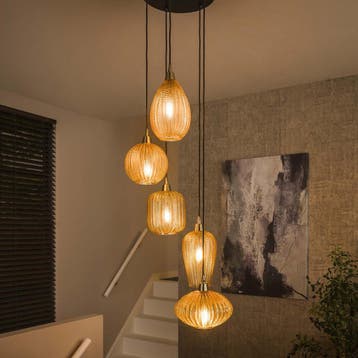 *WOONWINKEL* Design Hanglamp 5 Lichts, Verzenden, Nieuw
