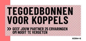Tegoedbonnen voor koppels (Goed), Verzenden, Gelezen, Martijn Derikx