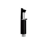 Deurvastzetter luxe voetstift uitslag 60mm - zwart, Doe-het-zelf en Verbouw, Hang- en Sluitwerk, Verzenden, Nieuw