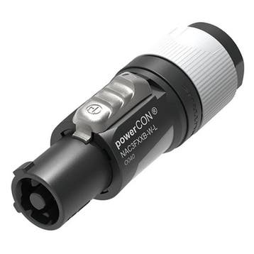 PowerCon connector | Neutrik | NAC3FXXB-W-L, Verzenden, Nieuw