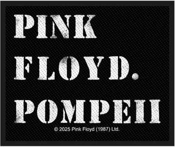 Pink Floyd Stencil Logo - Patch officiële merchandise, Ophalen of Verzenden, Nieuw, Kleding