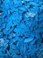 Lego Stenen - Lego 2x2 macaroni tegel blauw 250 stuks, Nieuw