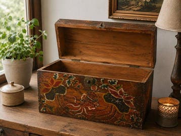 Krat - Hout - koffer handmade
