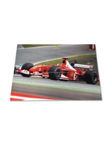 2003 FERRARI F1 MICHAEL SCHUMACHER POSTER 1927/03, Nieuw, Ferrari, Author