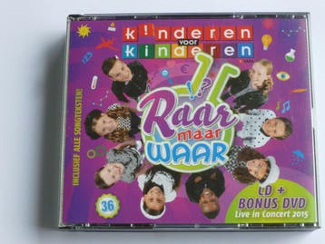 Kinderen voor Kinderen - 36 / Raar maar waar (CD + DVD), Ophalen of Verzenden, Zo goed als nieuw