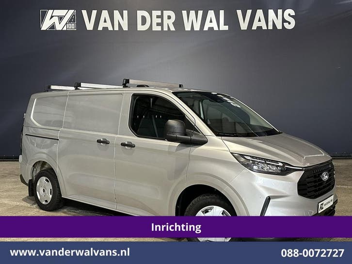 Ford Transit Custom | 2.0 TDCI 150pk L1H1 Inrichting Euro6, Auto's, Bestelauto's, Dealer onderhouden, Te koop, Handgeschakeld
