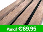Afhaal UITVERKOOP akupanel v.a €69,95 3 zijdig walnoot hout, Ophalen, Nieuw