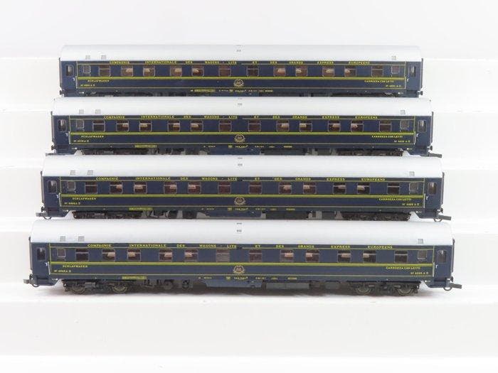 Roco H0 - 44050 - Modeltrein personenwagonset (1) - 4-delige, Hobby en Vrije tijd, Modeltreinen | H0