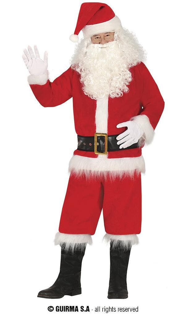 Kerstman Kostuum Noel Luxury, Kleding | Heren, Carnavalskleding en Feestkleding, Nieuw, Ophalen of Verzenden