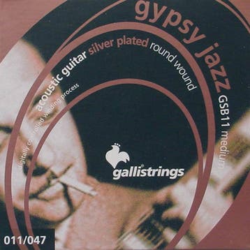Galli GSB-11 Silverplated Roundwound Akoestische Gitaar, Muziek en Instrumenten, Ophalen of Verzenden, Nieuw