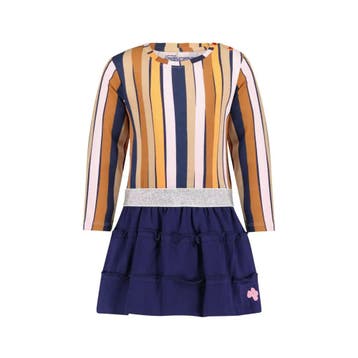 Jurk -- Harmony - 104 / Blauw, Verzenden, Nieuw