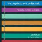 Het psychiatrisch onderzoek / Vaardigheden in de geneeskunde, Verzenden, Zo goed als nieuw, M. Bak
