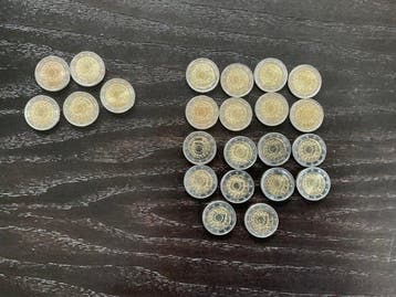 Europa. 2 Euro 2015 30 Years European Flag (20 coins)