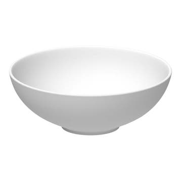 Brauer Bowl Waskom - Rond - 40 cm - Keramiek - Mat - Wit, Ophalen of Verzenden, Nieuw