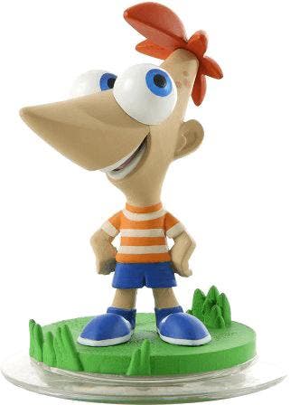 Disney Infinity Phineas, Spelcomputers en Games, Spelcomputers | Nintendo Consoles | Accessoires, Zo goed als nieuw, Verzenden