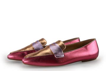 Carrano Loafers in maat 40 Rood, Verzenden, Overige typen, Zo goed als nieuw, Carrano