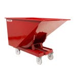 Kantelbak 1700 liter met nylon wielen, Verzenden