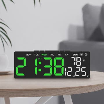 Moderne LED Digitale Wekker met USB, Temperatuur, Datum & Du, Verzenden, Nieuw
