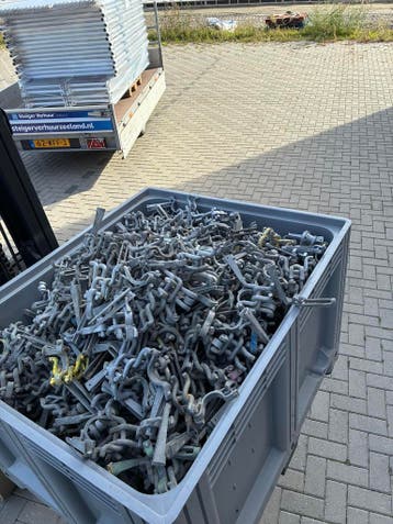 Steigerklemmen Spie – Spieklemmen – Steigerbouw Materiaal, Gebruikt, Overige typen