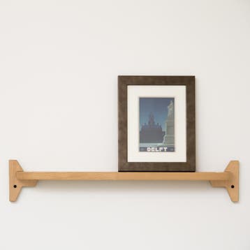 Foto Wandplank Eikenhout Ongelakt 100 cm, Ophalen of Verzenden, Nieuw