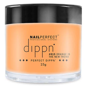 Nail Perfect  Dippn  #015 Orange Is The New Trend  25gr, Verzenden, Nieuw