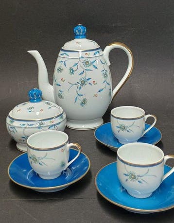 Jean Louis Coquet - Tafelservies (8) - Porselein -