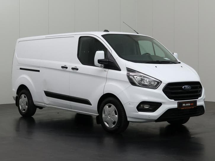 Ford Transit Custom 2.0TDCi 130PK Lang, Auto's, Bestelauto's, Lease, Overige kleuren, Handgeschakeld, Financial lease, Wit, Ford