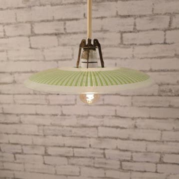 plafondlamp Art Deco jaren 30 265 Refurbished, Ophalen, Zo goed als nieuw, Overige materialen