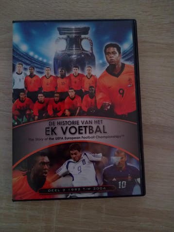 DVD - De Historie Van Het EK Voetbal Deel 2 - 1992 t/m 2004, Alle leeftijden, Verzenden, Gebruikt