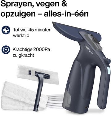 Elektrische Raamwisser voor Douchewand, Ramen &amp; Spiegels, Ophalen of Verzenden