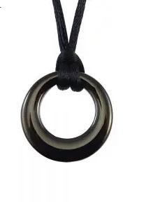 Ashanger, assieraad, asbedel Circle of live zwart, Nieuw, Zwart, Overige materialen, Kruis of Symbool