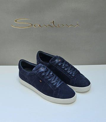 Santoni - Sneakers - Maat: EU 44 - Nieuw met tags, Nieuw