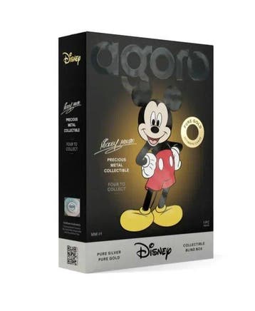 Niue. 2 Dollars 2025 – Disney Blind Box: Mickey Mouse & Gold, Postzegels en Munten