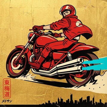 MEDSAN - Kanedas Red Bike () - UNIQUE WORK