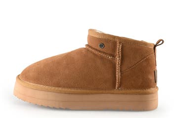 Warmbat Boots in maat 40 Bruin, Kleding | Dames, Bruin, Verzenden, Overige typen, Zo goed als nieuw
