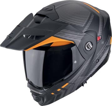 Scorpion ADX-2 Lewis Zwart Oranje Systeemhelm, Nieuw met kaartje, Overige merken, Heren, Offroadhelm