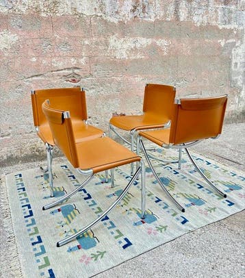 Acerbis - Giotto Stoppino - Stoel (4) - Opschrijven. -