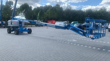 TE KOOP GENIE S45 16MTR TELESCOOPHOOGWERKER 2650 DRAAIUREN!!, Ophalen, Hoogwerker