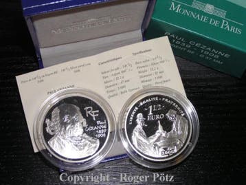 1,50 Euro Frankreich 1,5 Euro 2006 Paul Cezanne nut 5 000..., Verzenden