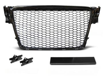 Grille | RS type | geschikt voor Audi A4 B8 2008-2011 | ABS, Auto-onderdelen, Carrosserie en Plaatwerk, Verzenden, Nieuw, Audi