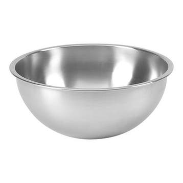 Beslagkom | RVS | Platte Bodem | 0.75L | Ø165x65(h)mm EMGA, Verzenden, Nieuw in verpakking