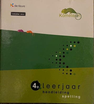 Kameleon Spelling Handleiding thema 1-4  4e leerjaar, Verzenden, Nieuw