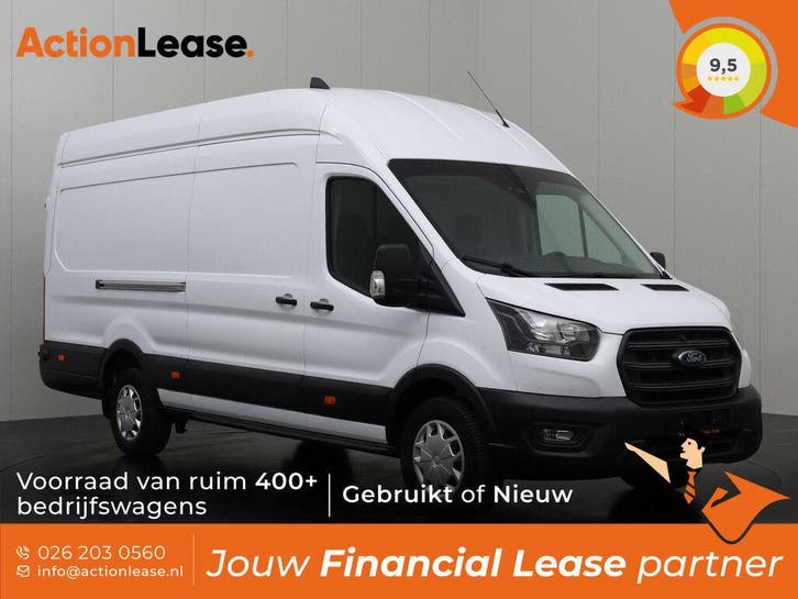 Ford Transit 20TDCi Wit occasion, Auto's, Bestelauto's, Te koop, Zwart, Handgeschakeld, Financial lease, BTW verrekenbaar, Diesel
