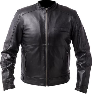 MUGENRACE Rihno Zwarte Leren Jas, Nieuw met kaartje, Jas | textiel, MUGENRACE, Heren