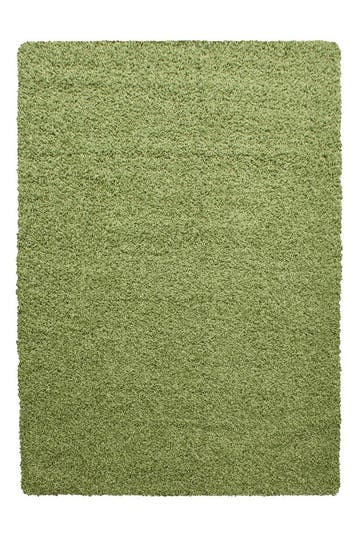 Hoogpolig Vloerkleed | Shaggy | Life | Groen | 120x170 cm, Verzenden, Nieuw