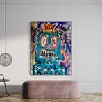 Timo Wedell - Mr. Blue - XXL - Basquiat Style
