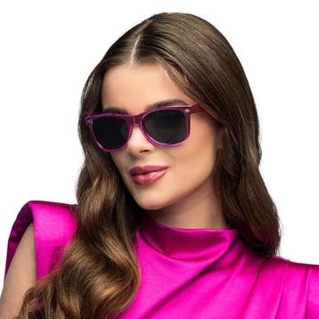 Partybril Metallic Roze, Ophalen of Verzenden, Nieuw