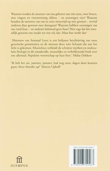 Mutanten / Olympus 9789046700587, Verzenden, Zo goed als nieuw