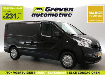 Renault Trafic 1.6 dCi L1H1 | Marge | Airco | Cruise | 3, Euro 6, Renault, Zwart, Nieuw