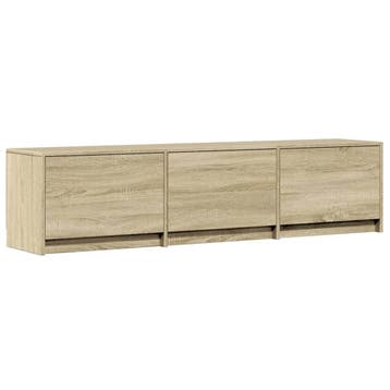 vidaXL TV-kast Sonoma Bewerkt hout, Minder dan 50 cm, Verzenden, Nieuw, Minder dan 100 cm